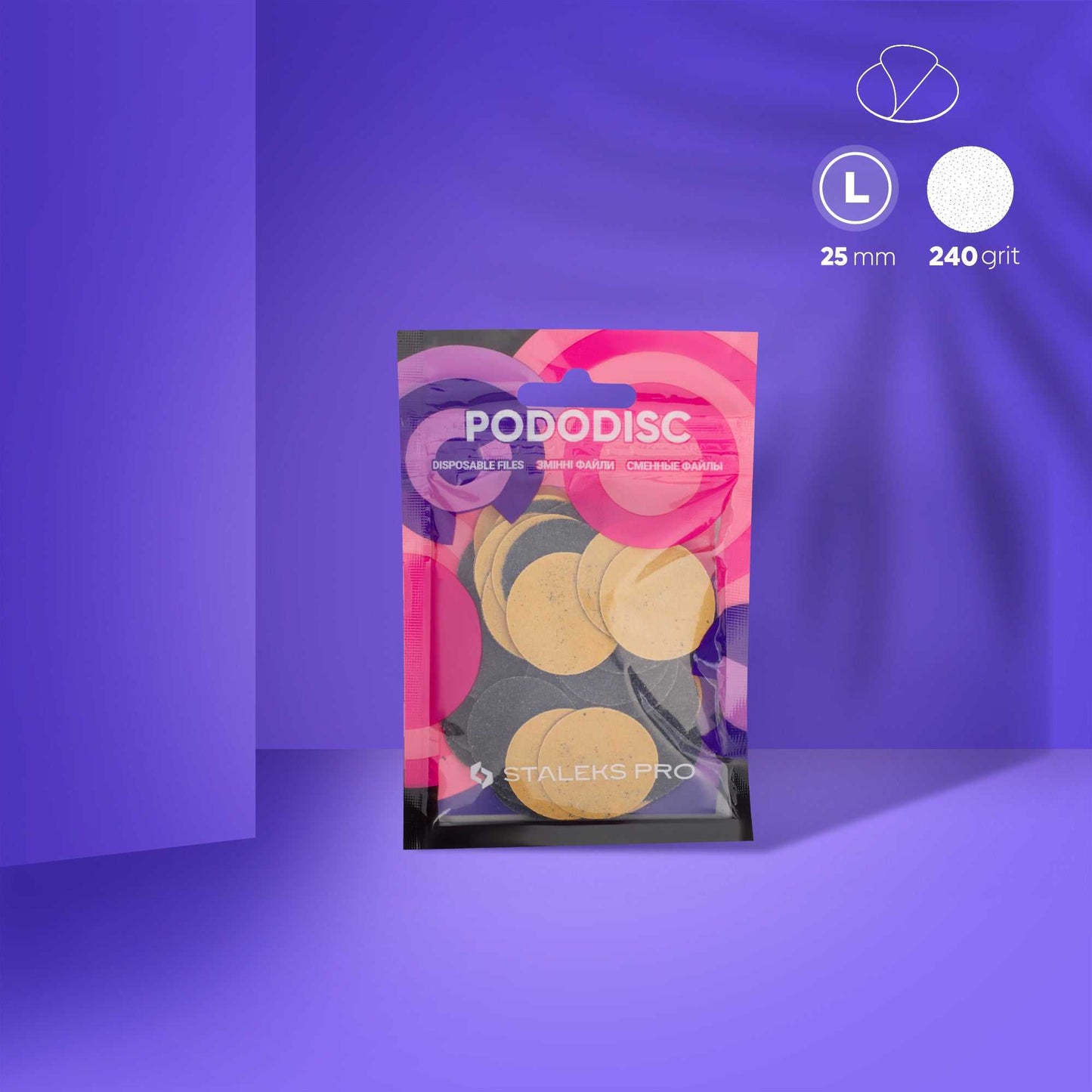 Staleks abrasifs Pododisc L - 320 grit