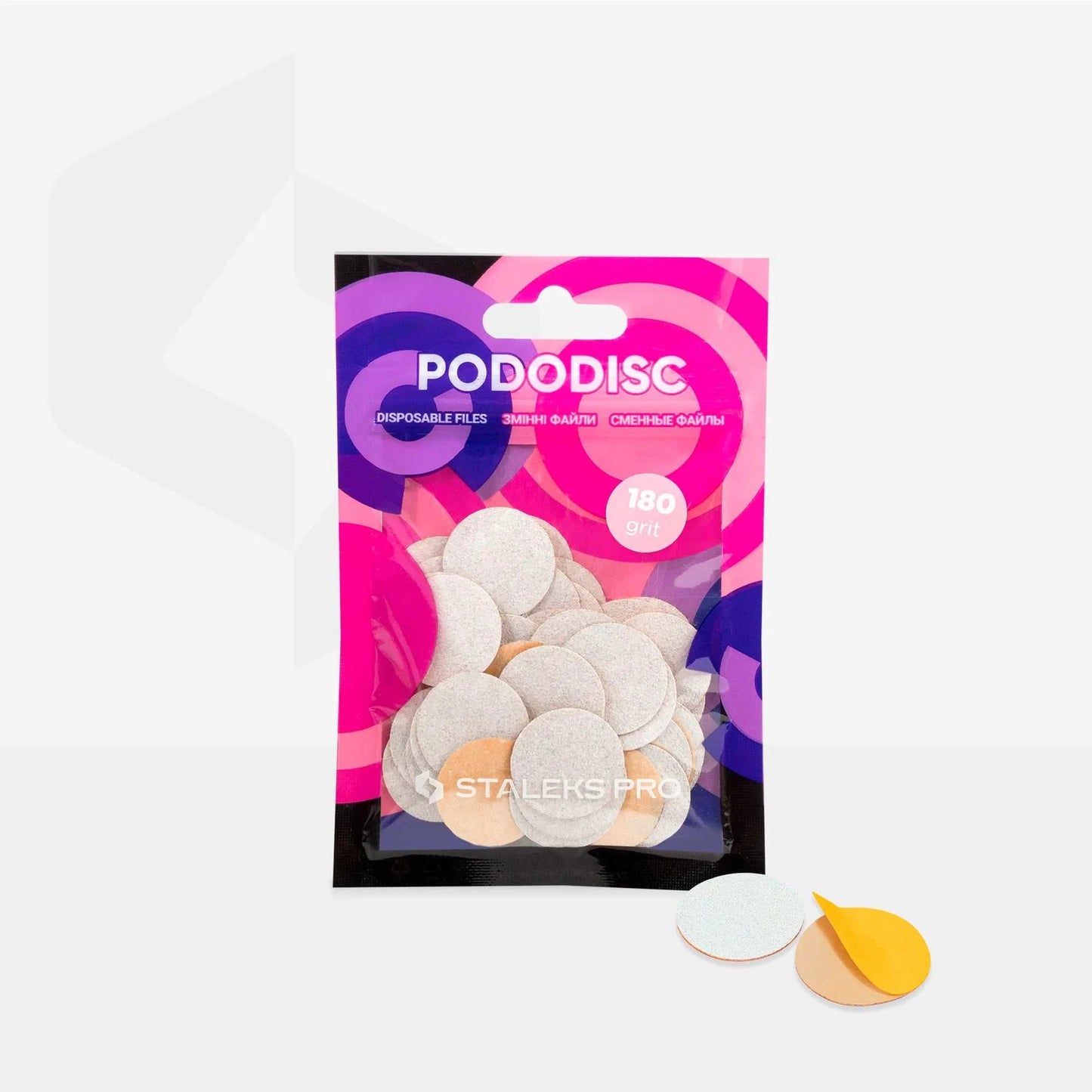 Staleks refill pads for pedicure disc PODODISC STALEKS PRO M 180 grit (50 pc)