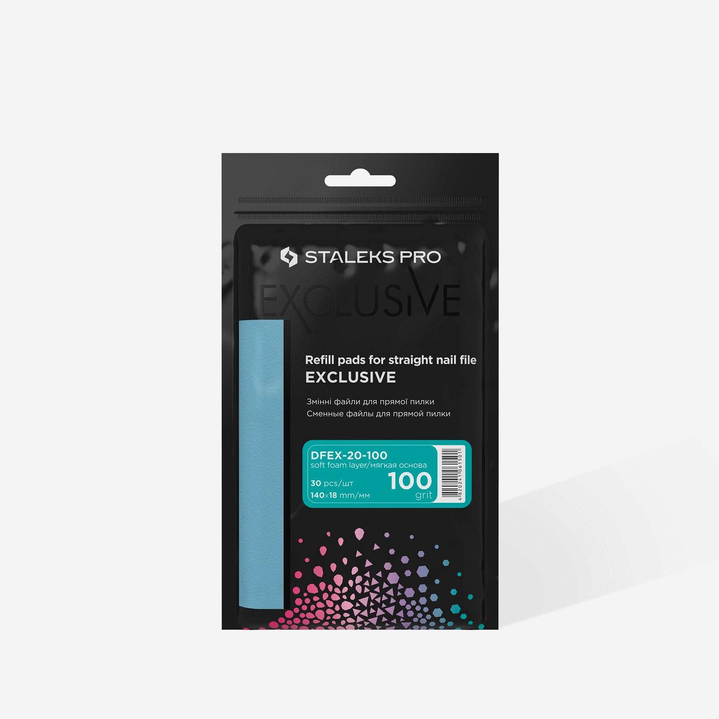 Staleks Abrasifs Soft 100 pour lime métal straight MBE-20