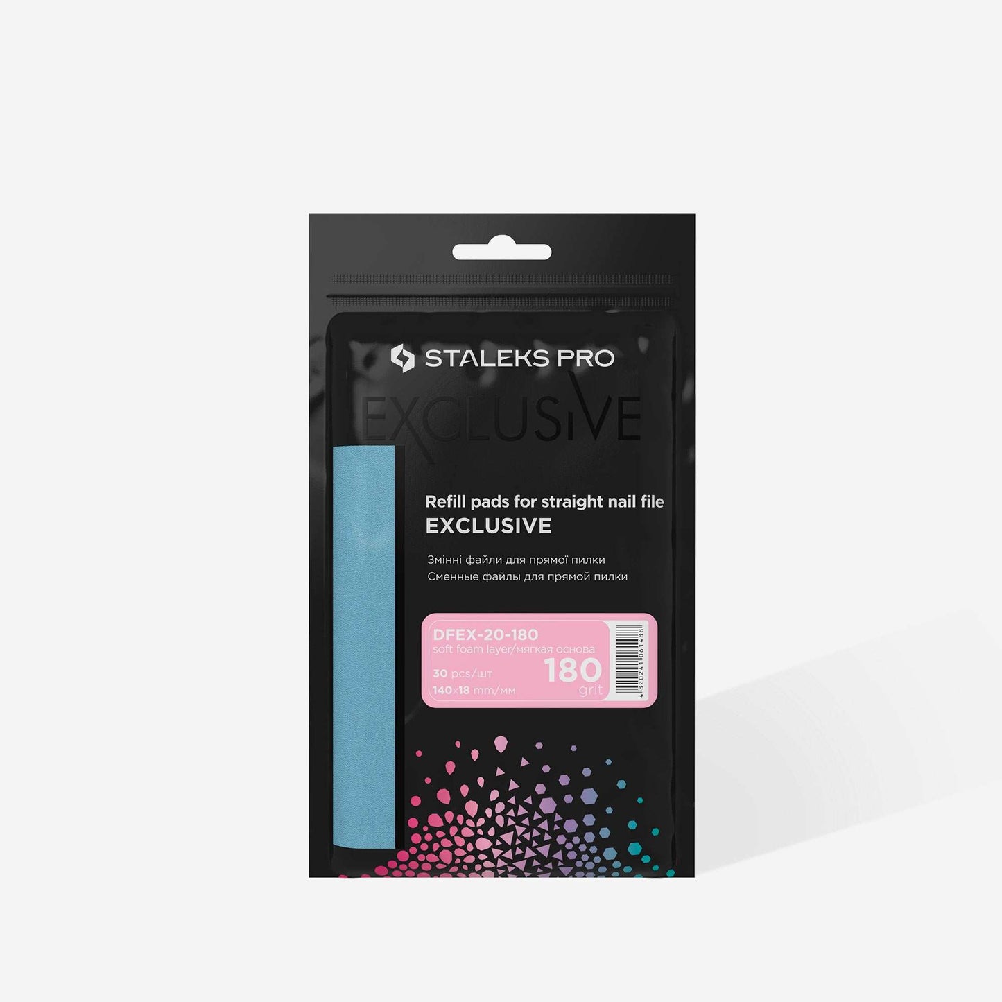 Staleks Abrasifs Soft 180 pour lime métal straight MBE-20