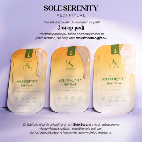 Sole Serenity - 3 step pedi ritual 3 x 15 g