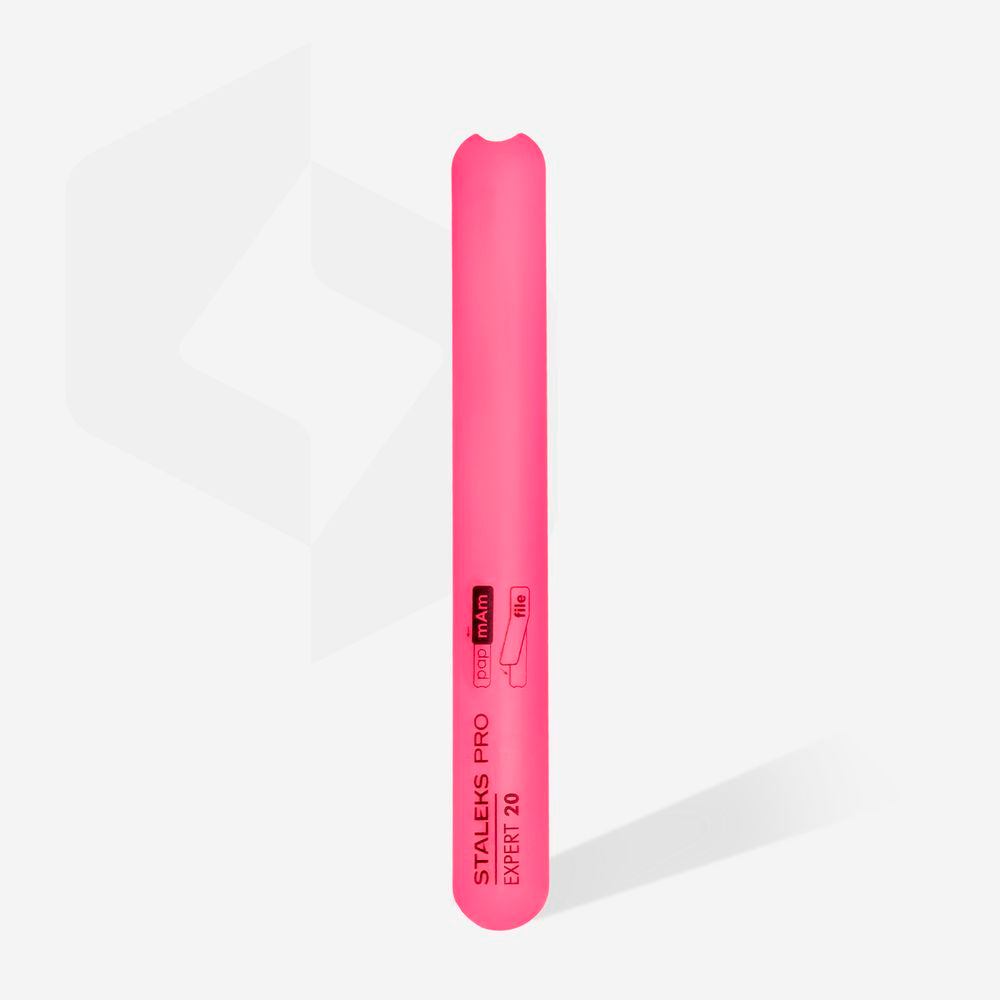 Staleks Base de lime plastique Expert 20, high resistance, lightweight, comfortable nail file base.