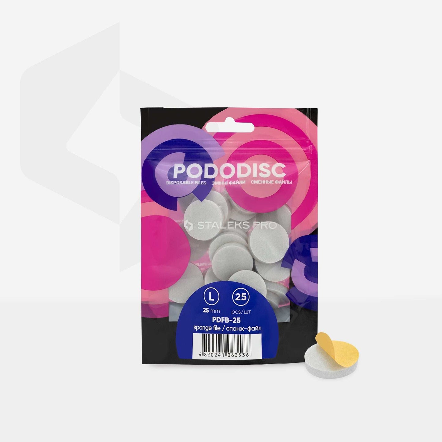 Staleks éponges Pododisc L