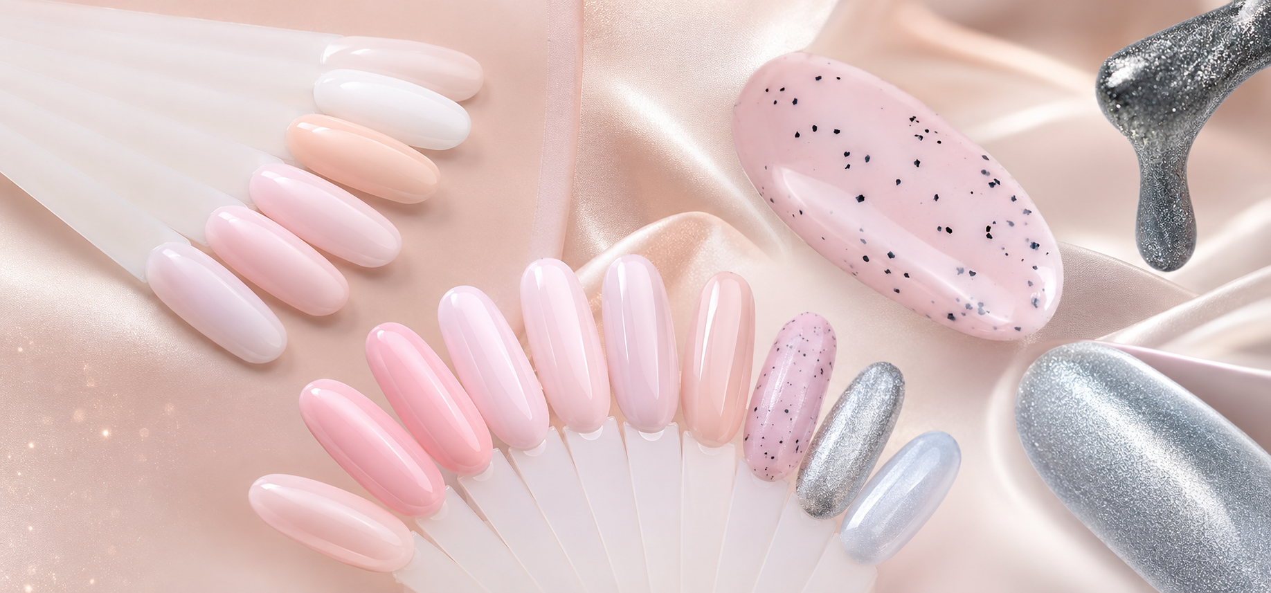 Jana Nails Satin Bases & Colored Top