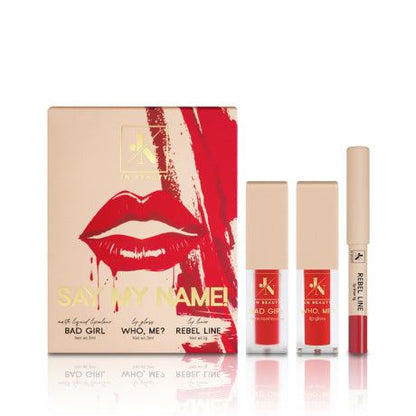 Say My Name ! Mini Make Up Red Set