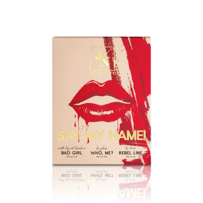 Say My Name ! Mini Make Up Red Set