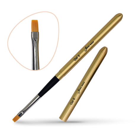 Gel Brush nr. 6 flat