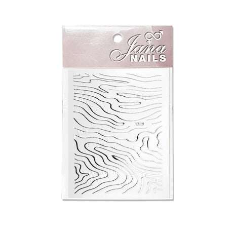 Flexi Stickers Silver Lines