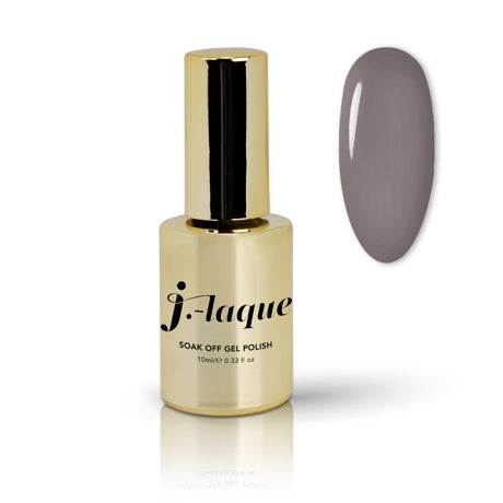 J-Laque 162 Ambush semi-permanent gel polish, smooth and pigmented, gold bottle.