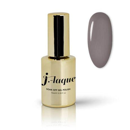J-Laque 162 Ambush semi-permanent gel polish, smooth and pigmented, gold bottle.