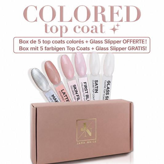 Colored Top Coat Box