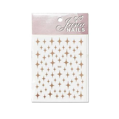 Flexi Stickers Rose Gold Stars