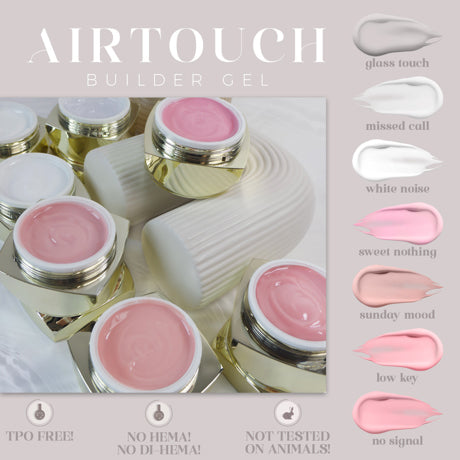 AirTouch Builder Gel Glass Touch - 15 ml