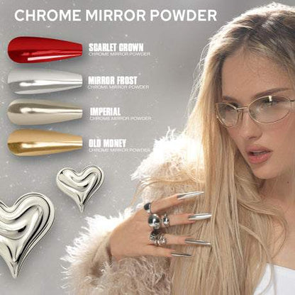 Chrome Mirror Powder Scarlet Crown