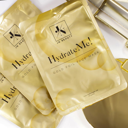 Hydrate Me! Gold Foil Face Mask