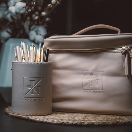 JN Makeup Brush Case Nude