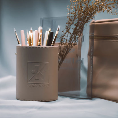 JN Makeup Brush Case Nude