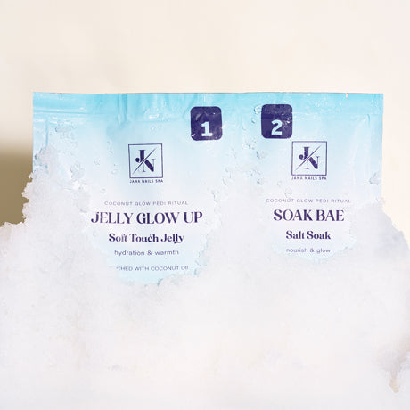 Coconut Glow - Jelly pedi ritual 2 x 50 g