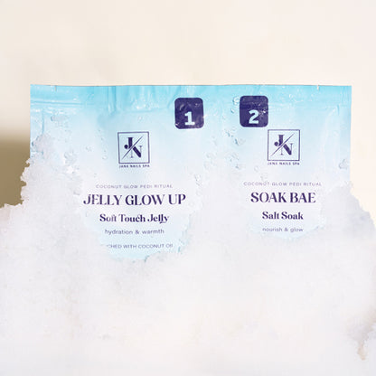Coconut Glow - Jelly pedi ritual 2 x 50 g