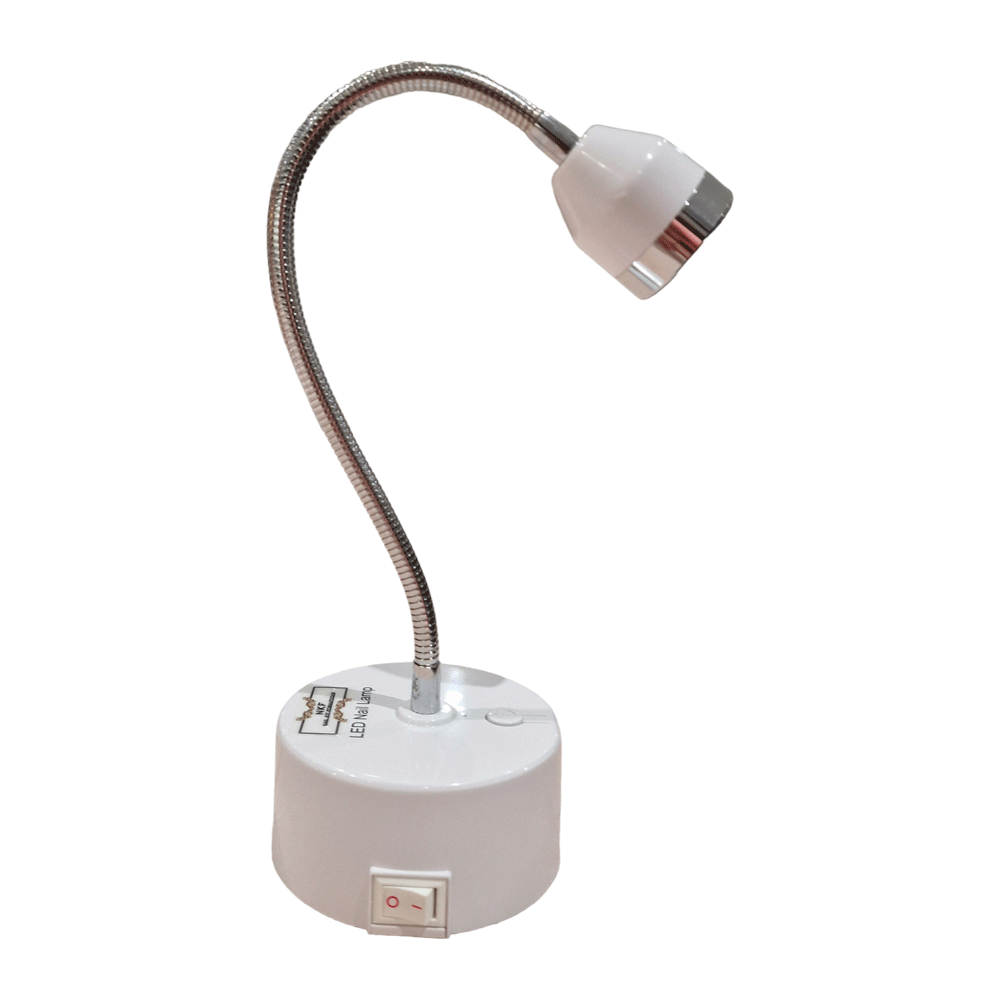 Mini UV Lamp "Touch The Sky", rechargeable, tactile, white, USB plug.