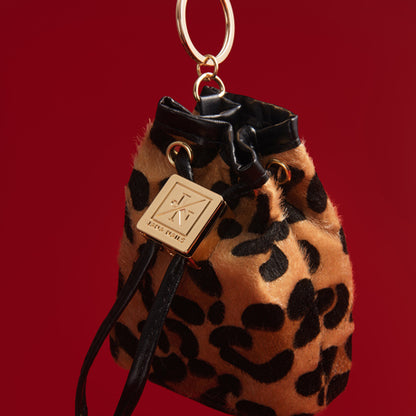 JN Leo Fluffy Keycharm & Bag