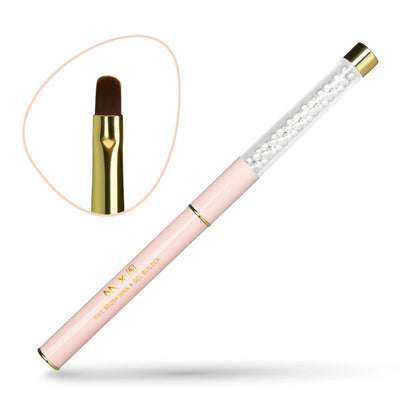 NN X JN Nail Brush - Oval Builder Gel