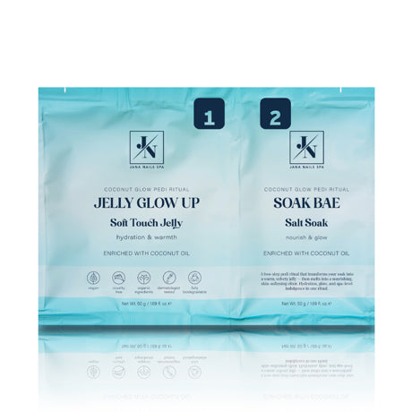 Coconut Glow - Jelly pedi ritual 2 x 50 g