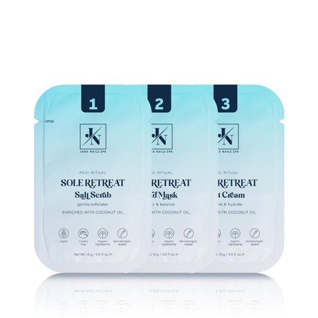 Sole Retreat - 3 step pedi ritual 3 x 15 g