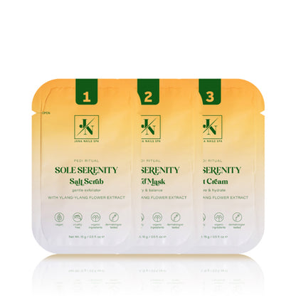 Sole Serenity - 3 step pedi ritual 3 x 15 g