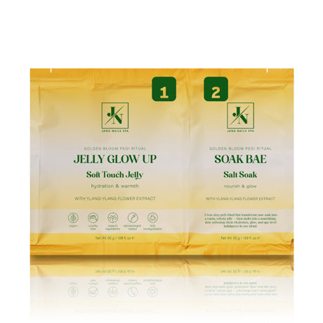 Golden Bloom - Jelly pedi ritual 2 x 50 g