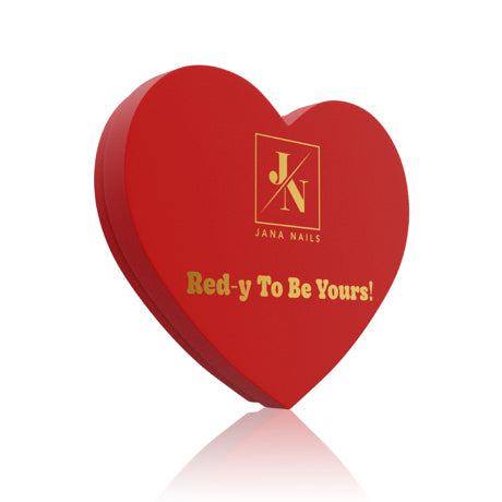 Red-y To Be Yours! Heart Box 5 colors + 2 stickers