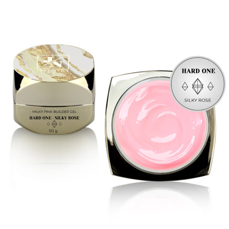 Hard One Builder Gel Silky Rose - 50 ml