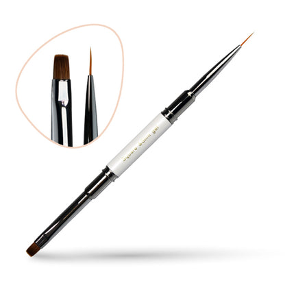 Double-Sided Brush Flat - White Edition