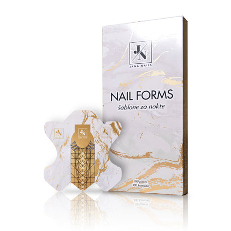 JN Gold Butterfly Paper Forms 100 pces