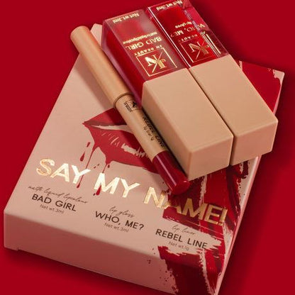 Say My Name ! Mini Make Up Red Set