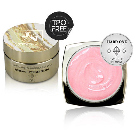 Hard One Builder Gel Twinkle Bloom - 100 ml