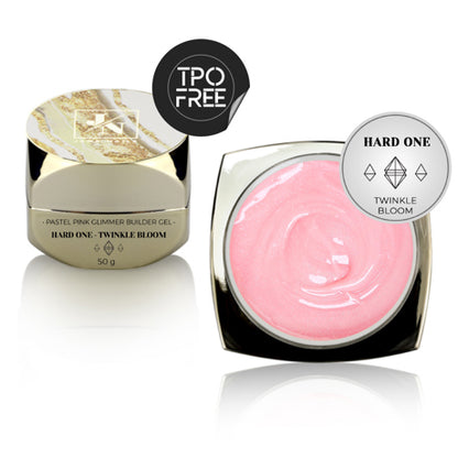 Hard One Builder Gel Twinkle Bloom - 50 ml