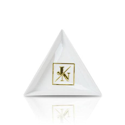 JN mini récipient triangle Blanc