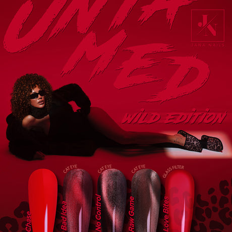 Untamed Wild Edition box - 5 pcs (leo stickers & mini file)