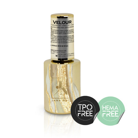Velour matt top coat - 10 ml