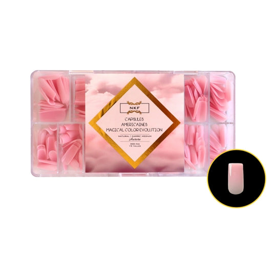 Magical Color Evolution Aurore Natural Square Medium 300 pcs