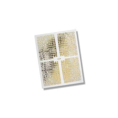 Flexi Stickers Gold Animal Print 01