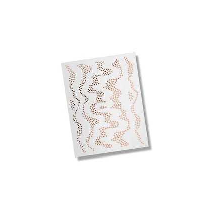 Flexi Stickers Rose Gold dots
