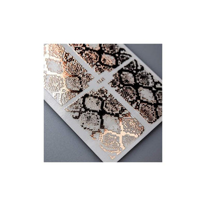 Flexi Stickers RoseGold Animal Print 02