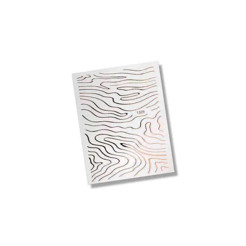 Flexi Stickers RoseGold Lines