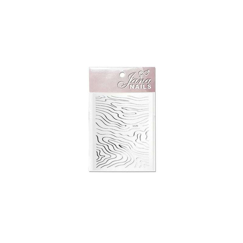 Flexi Stickers Silver Lines