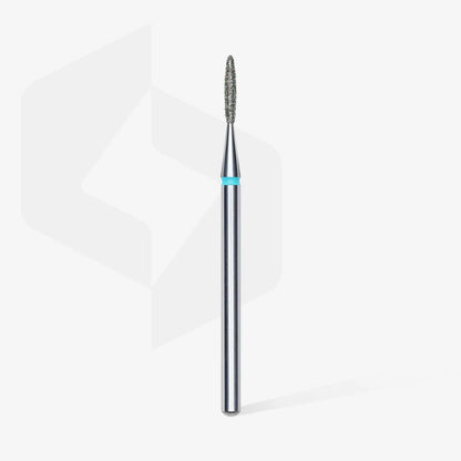 Staleks Diamond Flame Blue nail tool 1.4mm for treating nail folds, cracks, and calluses.
