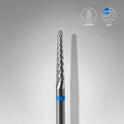 Staleks Carbide Embout de ponceuse Cone bleu, pick-up
