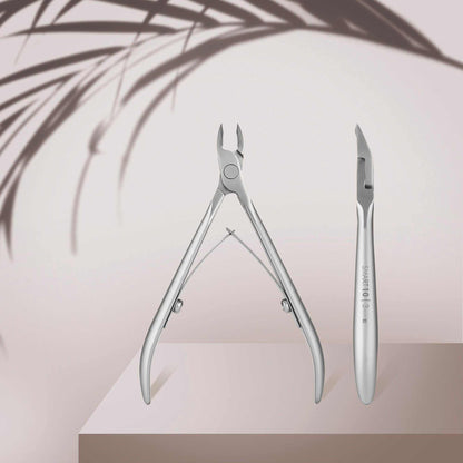 Staleks Pro Smart 10 cuticle nipper with 3 mm blade and satin finish.