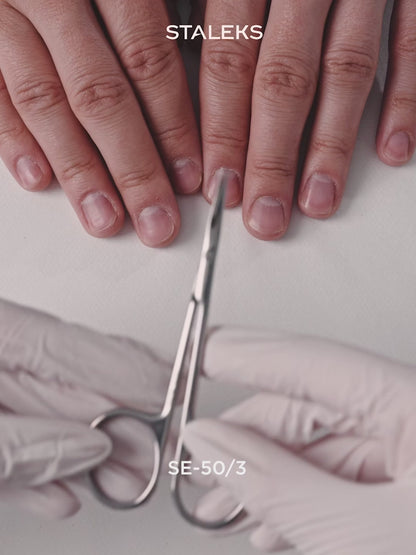 Staleks Pro Expert 50/3 cuticle scissors